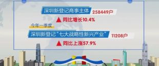 新登記的商事主體破25萬(wàn)，深圳創(chuàng)業(yè)密度繼續(xù)穩(wěn)居全國(guó)第一